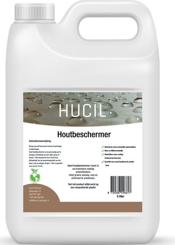 hout impregneermiddel- 5 liter - nano coating hout - pro - bescherming - woodsealer - woodseal - wood sealer