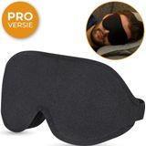 Nuvance Verstelbaar Slaapmasker - 100% Verduisterend - Ademend Traagschuim - voor Mannen, Vrouwen en Kinderen - Oogmasker Slaap