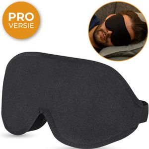 Nuvance Verstelbaar Slaapmasker - 100% Verduisterend - Ademend Traagschuim - voor Mannen, Vrouwen en Kinderen - Oogmasker Slaap