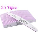 Nagelvijl Zebra Moon - 100/180 - 25 Stuks - Professionele Kwaliteit