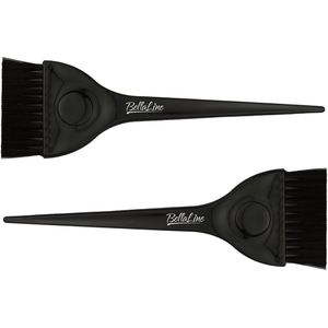 2 Stuks Haarverf Kwast zwart - BellaLine - Kappers Producten - Verfkwast - Haarverf zwart - Haarkleuring Kwast - Haarverf rood - Uitgroei Verven - Haarverf borstel - haarverf blond - haarverf bruin - Haarverf blauw - haarverf roze - Haar verf set