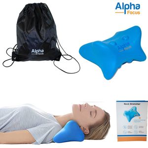 Alpha Focus Nekstretcher - Massagekussen voor Nekpijn- Nekmassage Apparaat - Nekkussen - Nek stretcher - Voor Nek en Rugklachten.