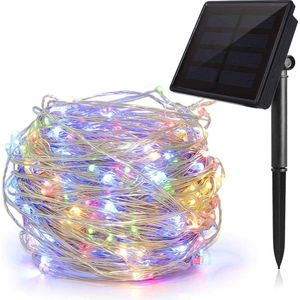 Dailyiled - Kerstverlichting - Multicolor - 240 led - Solar - 24m - voor binnen en buiten