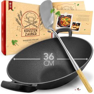 Wokpan - Zwart - Aluminium