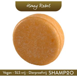 Elicious® - Shampoo Bar - Gekleurd Haar - Honey Rebel - Natuurlijke Shampoo - SLS vrij - Plasticvrij - Vegan - Dierproefvrij