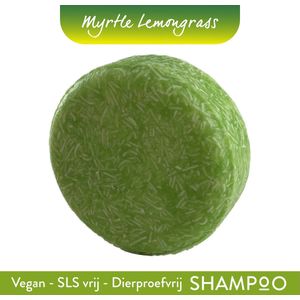 Elicious® - Shampoo Bar - Normaal tot Vet Haar - Lemongrass - Natuurlijke Shampoo - SLS vrij - Plasticvrij - Vegan- Dierproefvrij