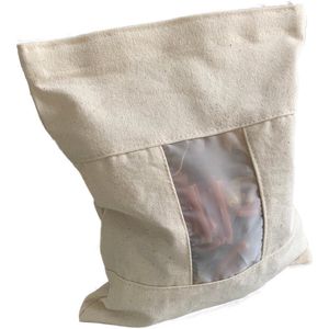 Opbergzak - Katoen - Grijs