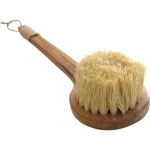 Badspons - Vegan - Bamboe - Cactus Borstel - Geschikt Voor Dry Brushing