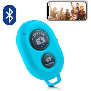 MOJOGEAR Bluetooth remote shutter - Afstandsbediening voor smartphone camera — Compatibel met Android / iOS / Windows Phone – Blauw