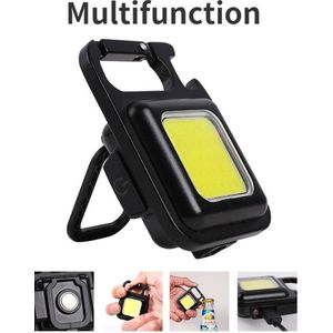 Framehack Zaklamp - Multifunctioneel - Mini - Zeer fel - Handig - Sleutelhanger - 400 Lumen - Flashlight - Cadeau - Opener