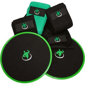 Optimaal Leefstijl - Weerstandsbanden set - Resistance bands - Booty Band - Sliders- Fitness elastiek - Fitness band - Booty Trainer - Core Trainer - Booty Trainer Met opbergzak