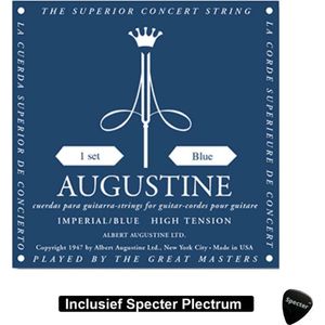 Augustine - AU-BLU Concert Snaren voor klassieke gitaar Met Plectrum | Snarenset | Klassieke gitaar