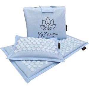 YoZenga - Acupressuur Set - Luxe - Linnen - Kokosvezelvulling