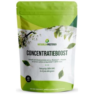 Concentratieboost - Natuurlijke Studiepill - Rhodiozen® Rhodiola - 45 Caps