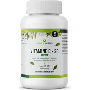 Vitamine C - 500 mg Slow Release Tabletten - Met Antioxidant Hesperidine uit Citrus - 90 tabs