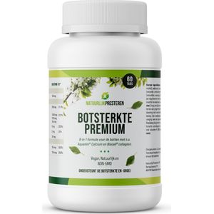 Botsterkte Premium - Aquamin® Calcium Tabletten - Vitamine D3 & K2 MK-7 - Collageen - Sterkte Botten
