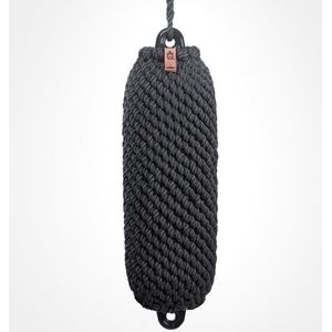Nautiqo Touw fender zwart - maat XL - touw stootwil