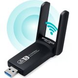 Brightside Usb Wifi Adapter - 1200Mbps Dongle - 2,4Ghz en 5Ghz Dual Wifi Antenne - USB 3.0 - Mac en Windows - Draadloos
