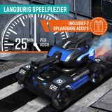NAPI - Tankslider - RC Auto - Buitenspeelgoed - Met 2 Accu's en Rookgenerator