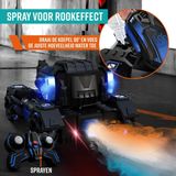 NAPI - Tankslider - RC Auto - Buitenspeelgoed - Met 2 Accu's en Rookgenerator