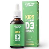 Yummygums - D3 druppels - vitamine D druppels voor kinderen - oliebasis - 100% natuurlijk - tot 4 jaar