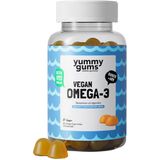 Yummygums Omega 3 algenolie gummies - geen capsule, poeder of tablet - yummy gums - geen vissmaak - vegan - suikerarm- 250mg DHA uit algenolie - voor kinderen en volwassenen