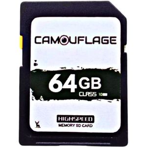Camouflage Trailcamera SDXC 64GB