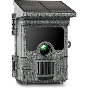 Camouflage EZ-Solar Wildcamera - Wildcamera Met Nachtzicht - Met WIFI - 4K Video en 46MP