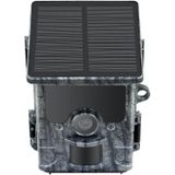 Camouflage EZ Solar - Wildcamera - Zwart - Met Wifi en Zonnepaneel