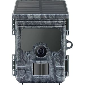 Camouflage EZ Solar - Wildcamera - Zwart - Met Wifi en Zonnepaneel