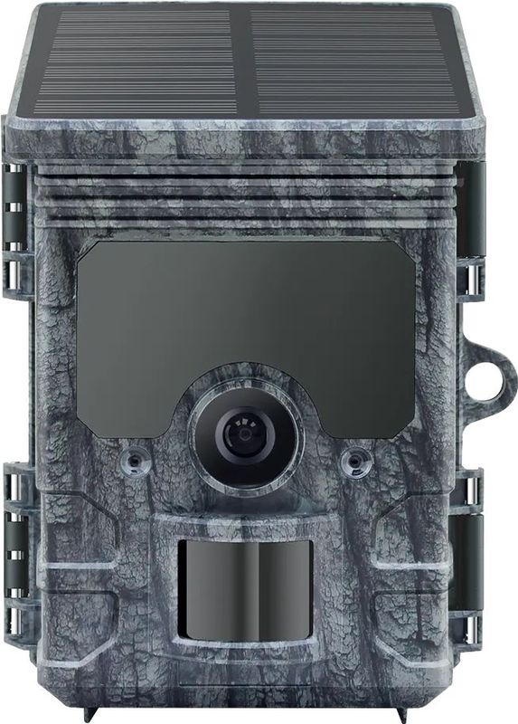 Camouflage EZ Solar - Wildcamera - Zwart - Met Wifi en Zonnepaneel