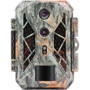 Camouflage - Wildcamera EZ2 Elite - Dual Lens - Nachtzicht - 4K Video en 30MP