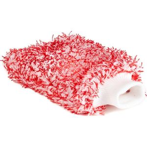 RUSH Washandschoen Rood - Voor Auto & Motor - Auto wassen - Motorwassen - Autowas producten