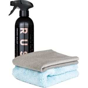 RUSH SiO2 Spray Voordeelpakket- Keramische Sealant - Auto Wax Coating - Water/Vuil Afstotend - Hydrofobische Spray 750 ml