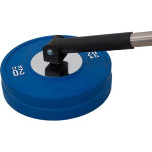 Landmine steun voor lange halters 50mm – fitness barbell roeigreep - halterstang pivot post - Squat en rugtrainer