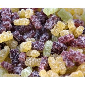 Candy Freaks Vegan Snoep Agar Beertjes 450 gram - Biologisch - Gelatinevrij Snoep - Glutenvrij - Lactosevrij - Halal Snoep - Zuivelvrij - Veganistisch - Vegan - Gummy bear - Snoep - Zuur snoep - Diervrij - Ramadan