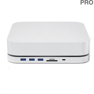 iMounts - Mac Mini M1 en M2 Hub - USB-C Hub - Zilver - Externe SSD en M.2 SSD NVMe