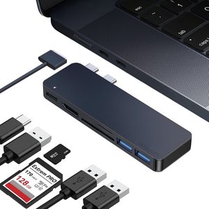 iMounts - MacBook Air USB-C Hub - HDMI - USB3.0 - SD Reader - Midnight Blue