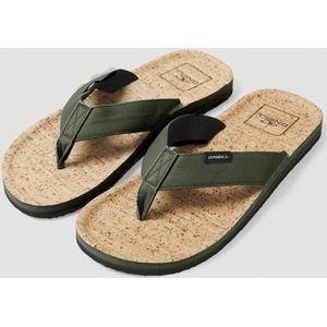 O'Neill - Chad Fabric Sandalen - Zwart - Kunststof - Voetbed van Kurk