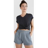 O'Neill - Essentials V-Neck - T-Shirt - Black Out - 60% Katoen, 40% Gerecycled Polyester