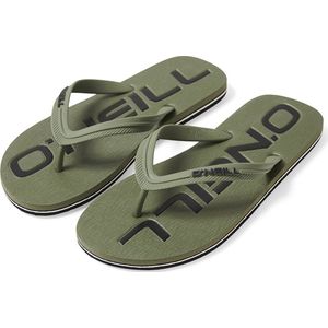 O'Neill - PROFILE LOGO - Teenslippers - Deep lichen green - Sportief