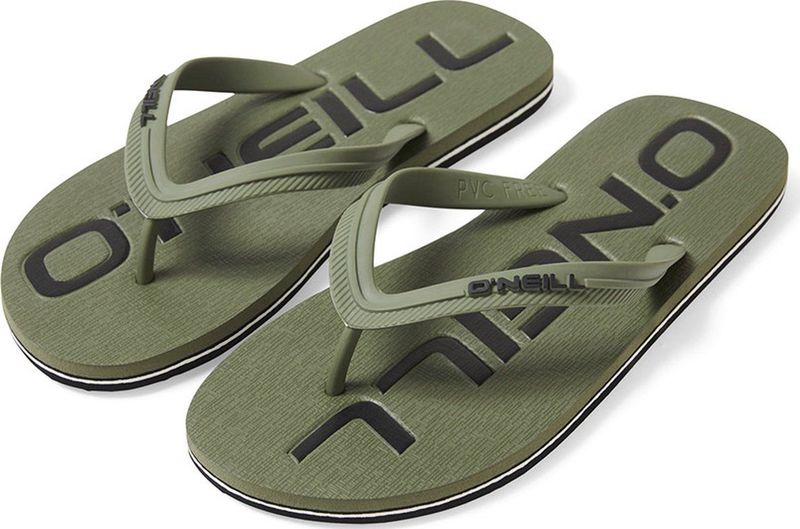 O'Neill - PROFILE LOGO - Teenslippers - Deep lichen green - Sportief