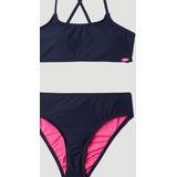O'Neill Crop Bikini Essentials Donkerblauw/Roze