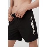 O'Neill Cali Zwembroek - Zwart - 50% Gerecycled Polyester - Met Aantrekkoordjes