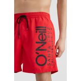 O'Neill - Original Cali Shorts - Zwembroek - High Risk Red - 100% Polyester