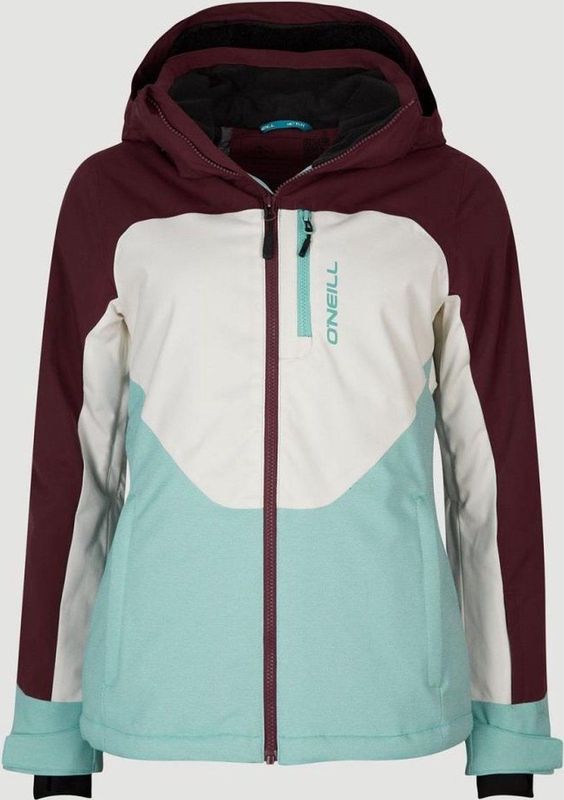 Jas - Magma Print - Gevoerd - Afneembare Capuchon - Kritisch Getapete Naden