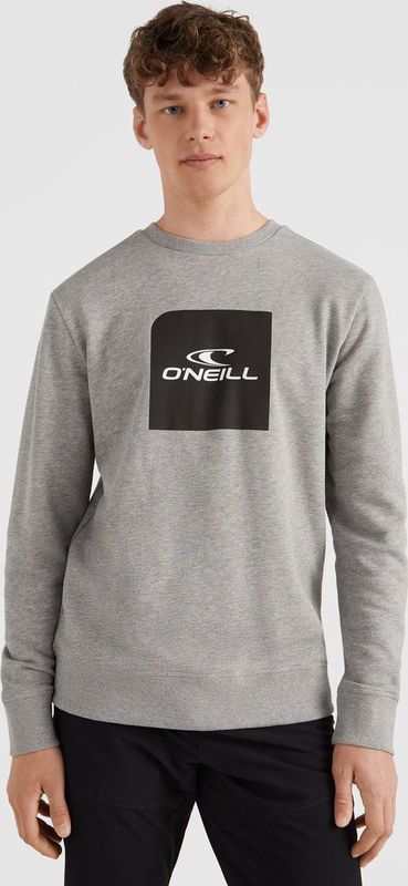 O'Neill Sweatshirts Men CUBE CREW Grijs - Grijs 60 Cotton, 40 Recycled Polyester