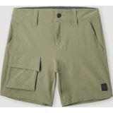 O'Neill - Cargo Korte Broek - Deep Lichen Green - 50% Polyester, 42% Gerecycled Polyester, 8% Elastaan