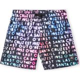 O'Neill - Cali Gradient 14 inch - Zwembroek - Black Neon Lights