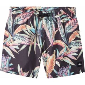 O'Neill - Cali Print - Zwembroek - Black Tropical Flower - Gerecycled Polyester